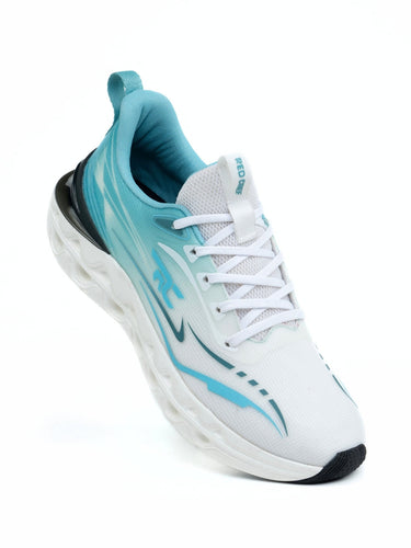 Red Chief Sports Green-White Running Shoes For Men R1721 F042A