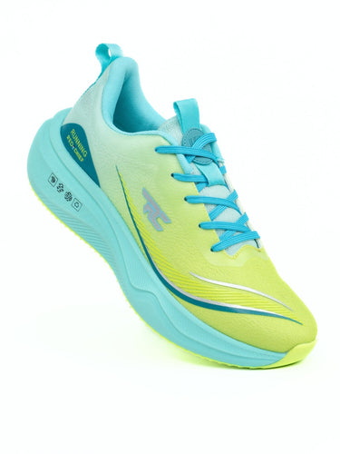 Red Chief Sports Green-Blue Running Shoes For Men R1703 F050