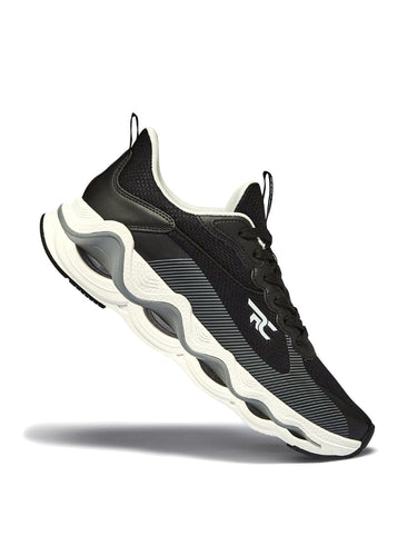 Red Chief Sports Black-Gray Running Shoes For Men R1711 F019