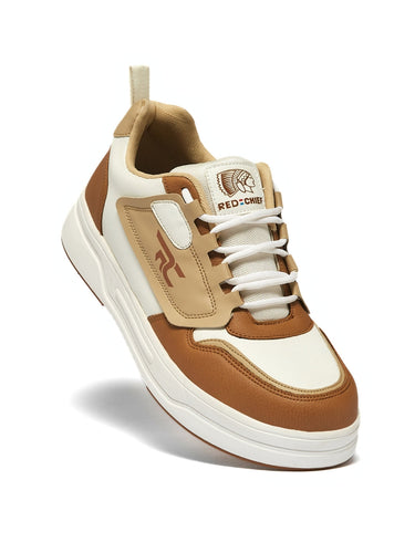 Red Chief Sports Brown-Beige Sneakers For Man  C6003 F027