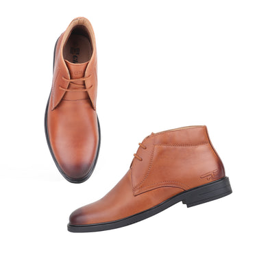 Red Chief Tan Formal Boot Shoes for Men RC4031 006