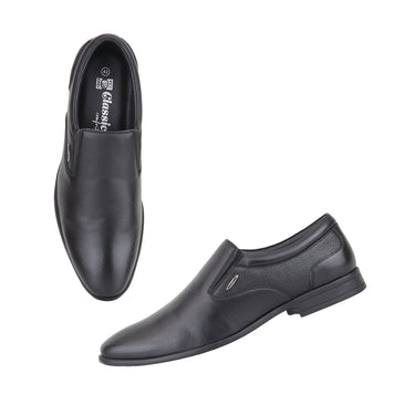 Red Chief Black Formal Shoes for Men RC4050LR 001