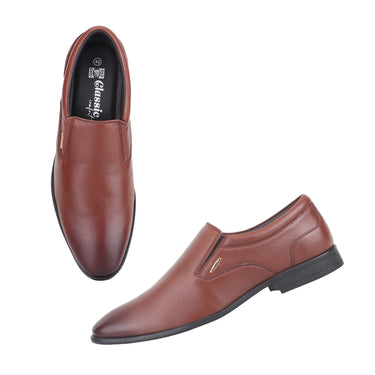 Red Chief Tan Formal Shoes for Men RC4050LR 006