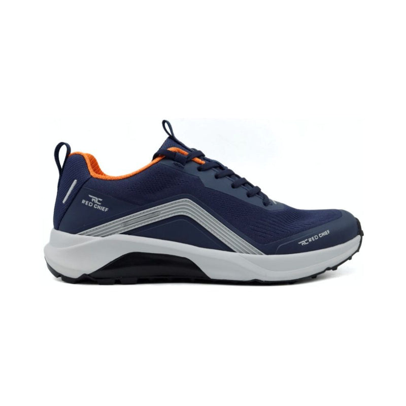 Red Chief Navy/Orange Walking Shoes for Men RCS 16099