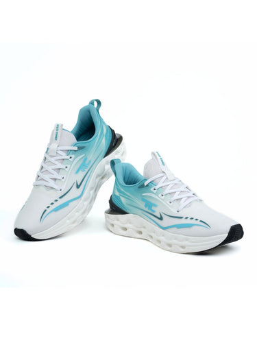 Red Chief Sports Green-White Running Shoes For Men R1721 F042A