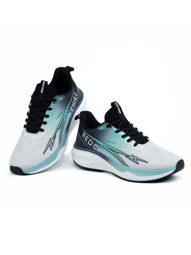 Red Chief Sports Black-Gray Running Shoes For Men R1714 F021