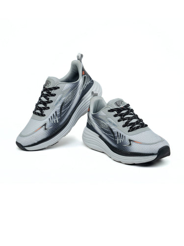 Red Chief Sports Gray/Gray Running Shoes For Men R1727 CC88