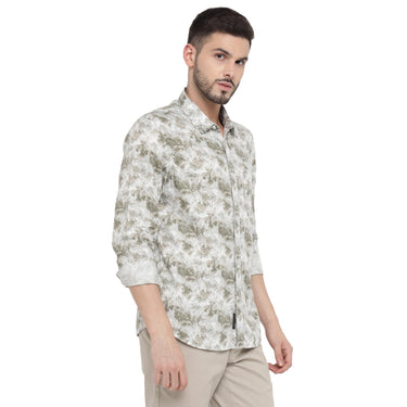 Red Chief White Casual Shirt for Men 8110656 057