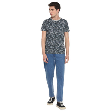 Red Chief Blue Camo T-Shirt for Men 8220250 002