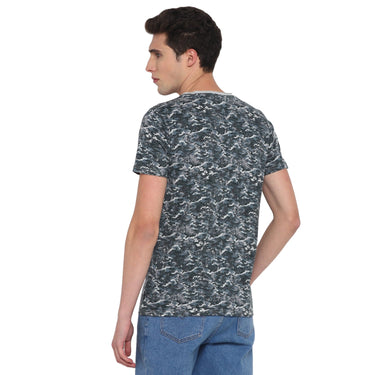 Red Chief Blue Camo T-Shirt for Men 8220250 002