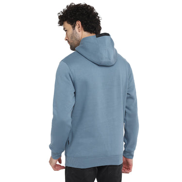 Red Chief Light Blue Solid Sweatshirt for Men 8310187 081