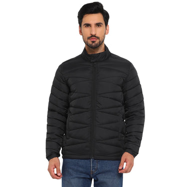 Red Chief Black Texture Jacket for Men 8310193 001