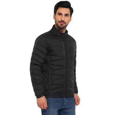 Red Chief Black Texture Jacket for Men 8310193 001