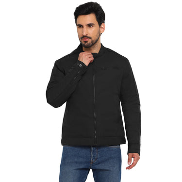 Red Chief Black Texture Jacket for Men 8310195 001