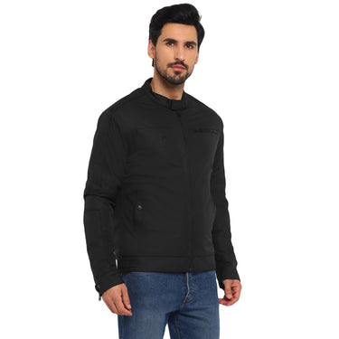Red Chief Black Texture Jacket for Men 8310195 001