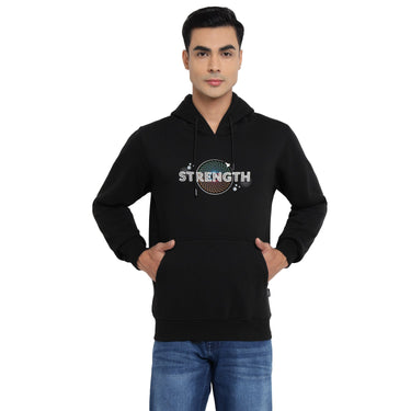 Red Chief Black Sweatshirt for Men 8310214 001