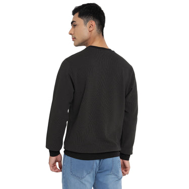 Red Chief Grey/Black Sweatshirt for Men 8310219 865