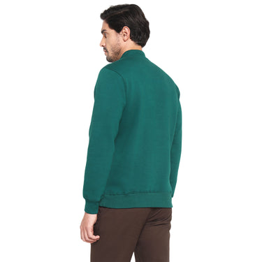RED CHIEF Dark Green Cotton Poly Sweat Shirt for Men 8310237 140