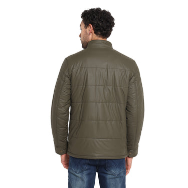 RED CHIEF Olive Poly Nylon Jacket for Men 8310245 124