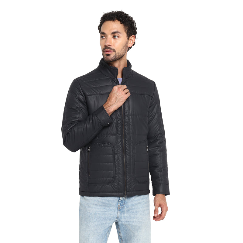RED CHIEF Navy Poly Nylon Jacket for Men 8310245 156