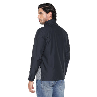 RED CHIEF Navy/Sky Blue Polyester Jacket for Men 8310251 G0013