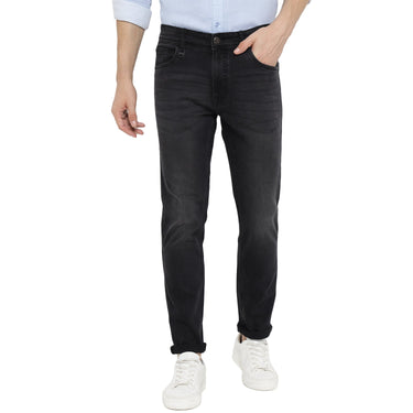 Red Chief Black Jeans for Men 8560441 001