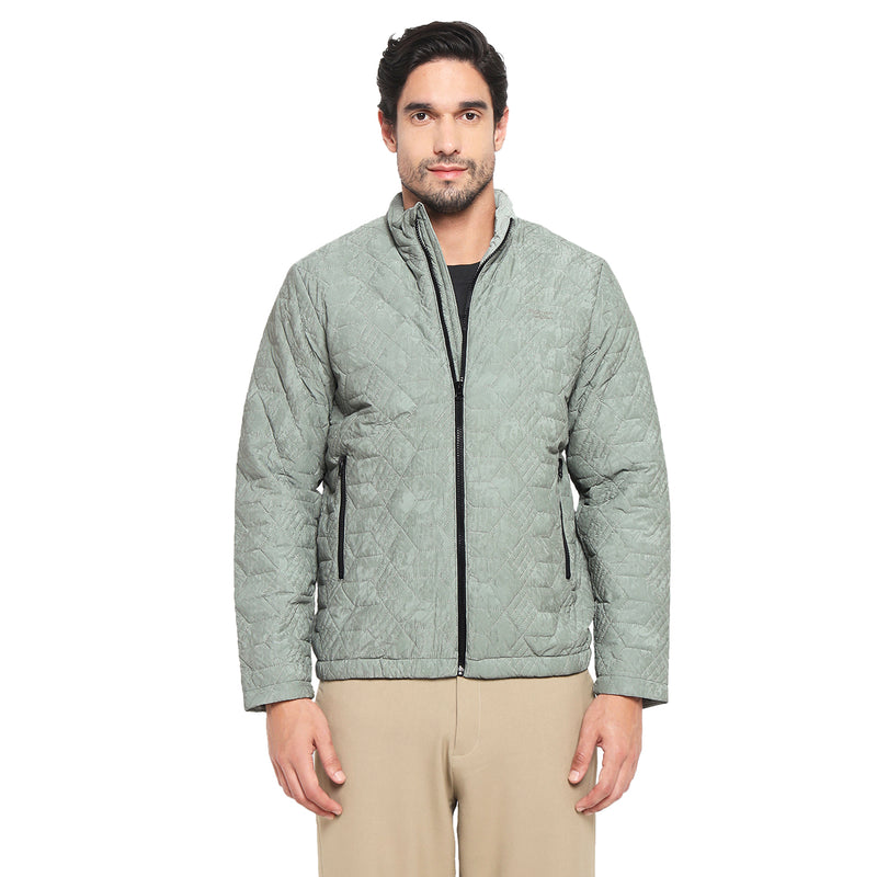 RED CHIEF Olive Polyester Jacket for Men 8310241 124