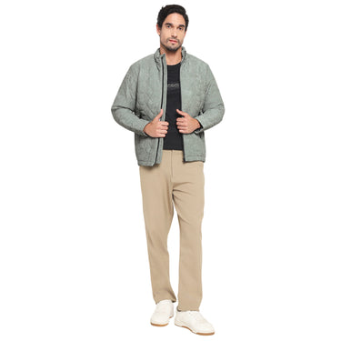 RED CHIEF Olive Polyester Jacket for Men 8310241 124