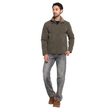 RED CHIEF Olive Poly Nylon Jacket for Men 8310246 124