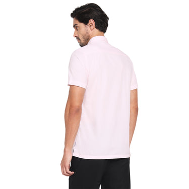 RED CHIEF Light Pink Cotton Casual Shirt for Men O-8120060 G00244