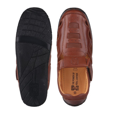 Shop Red Chief Genuine Leather sandals for Men Online – Redchief