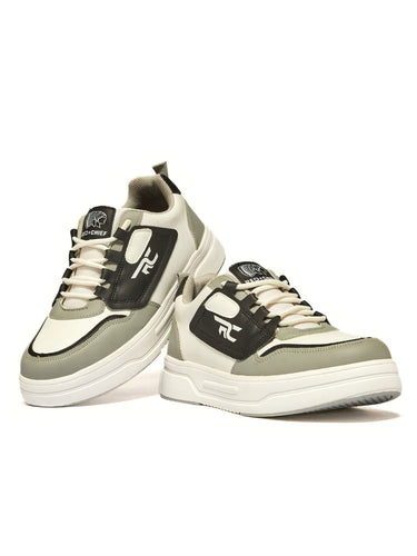 Red Chief Sports Gray-Black Sneakers For Man C6003 F038