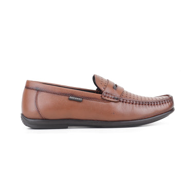 Red Chief Tan Formal Loafer Shoes for Men RC4040 006