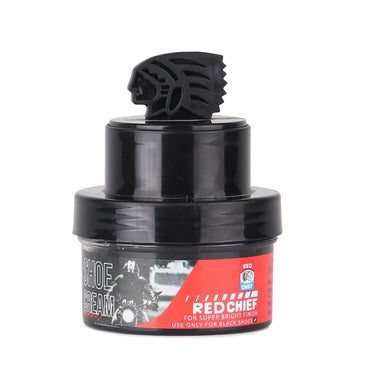 Red Chief Black Shoe Cream for Men A10019 001