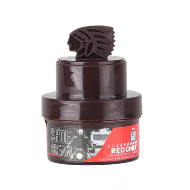 Red Chief Brown Shoe Cream for Men A10019 003