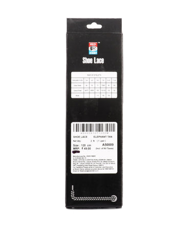 Red Chief Elephant Tan Shoe Lace for Men A50009 107