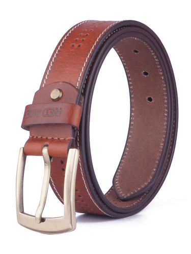 Red Chief Tan Belt for Men A80303 006