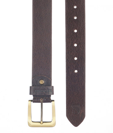 RED CHIEF Brown Leather Belt for Men A80321 003