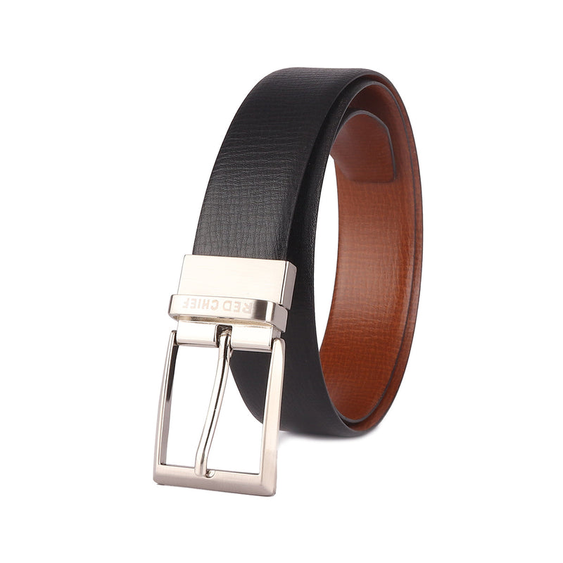 Red Chief Tan/Black Belt for Men A80340 086