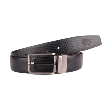 Red Chief Black/Brown Belt for Men A80350 117