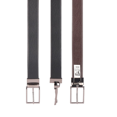 Red Chief Black/Brown Belt for Men A80385 117