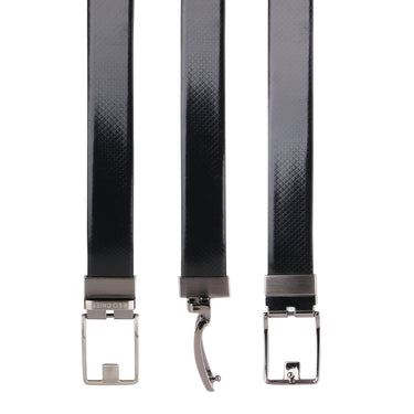RED CHIEF Black Leather Belt for Men A80409 117
