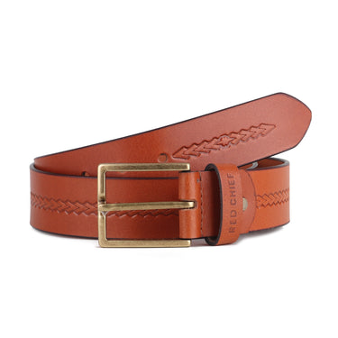 Red Chief Tan Belt for Men A80415 006