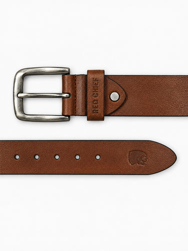 Red Chief Men's Tan Genuine Leather Casual Belt | A80427 006
