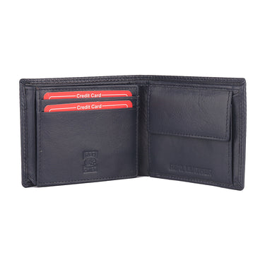 Red Chief Blue Wallet for Men A90145 002