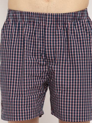 Red Chief Blue/Red Boxer for Men B20008 181