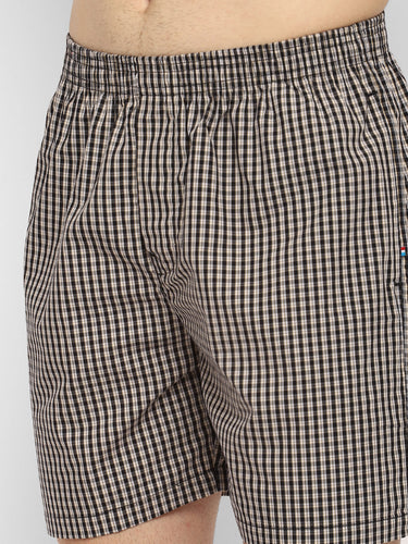Red Chief Black/Grey Boxer for Men B20010 104