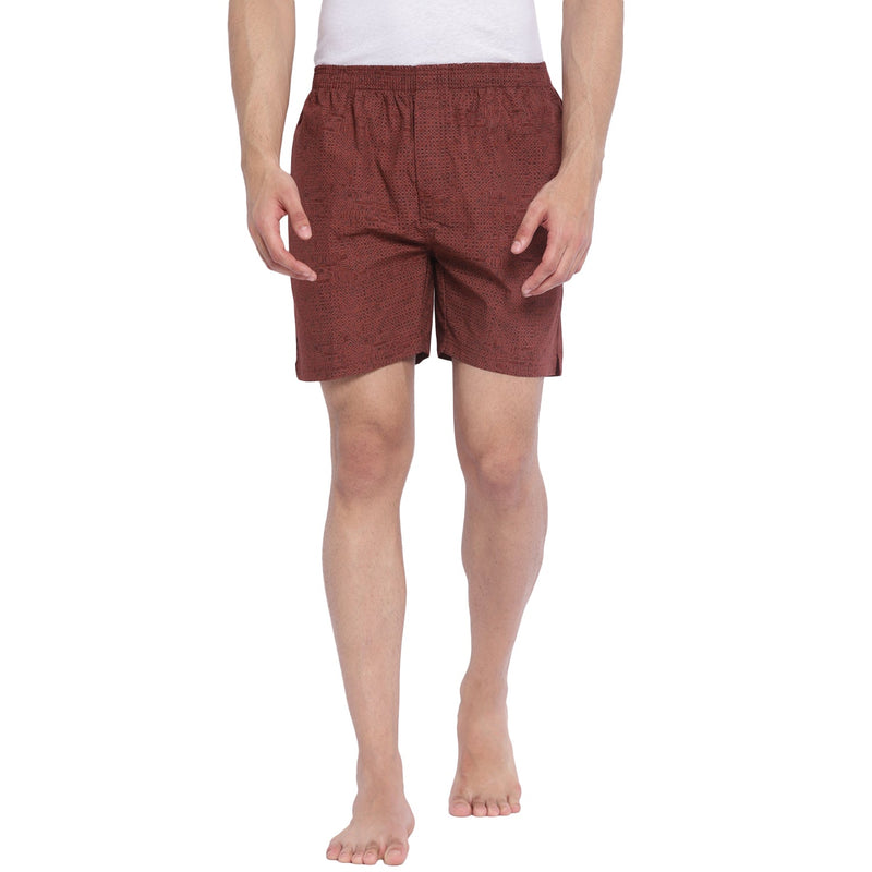 Red Chief Maroon Boxer for Men B20012 376