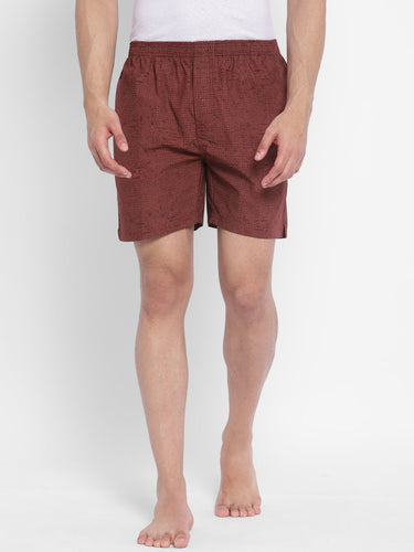 Red Chief Maroon Boxer for Men B20012 376