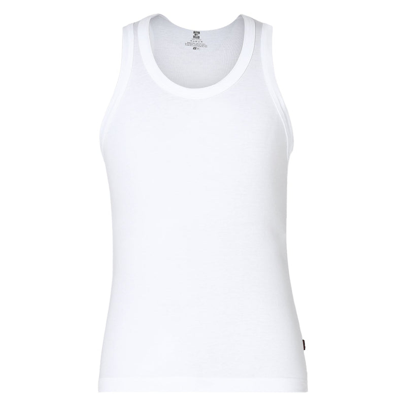 Red Chief White Vest for Men G10011 057